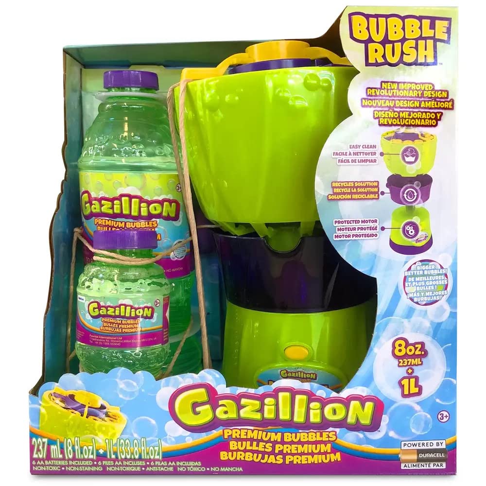 Amazon | Gazillion Bubble Monsoon 電動シャボン玉製造機シャボン液
